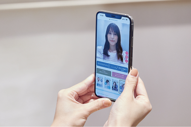 髪色シュミレーションの使い方3