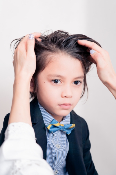 【番外編】男の子のヘアセット