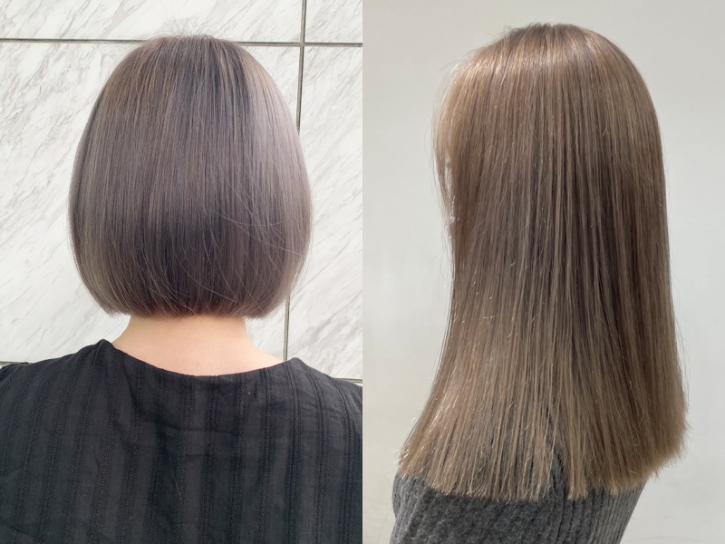 ブリーチカラー 混ぜ ストア ヘアマニキュア